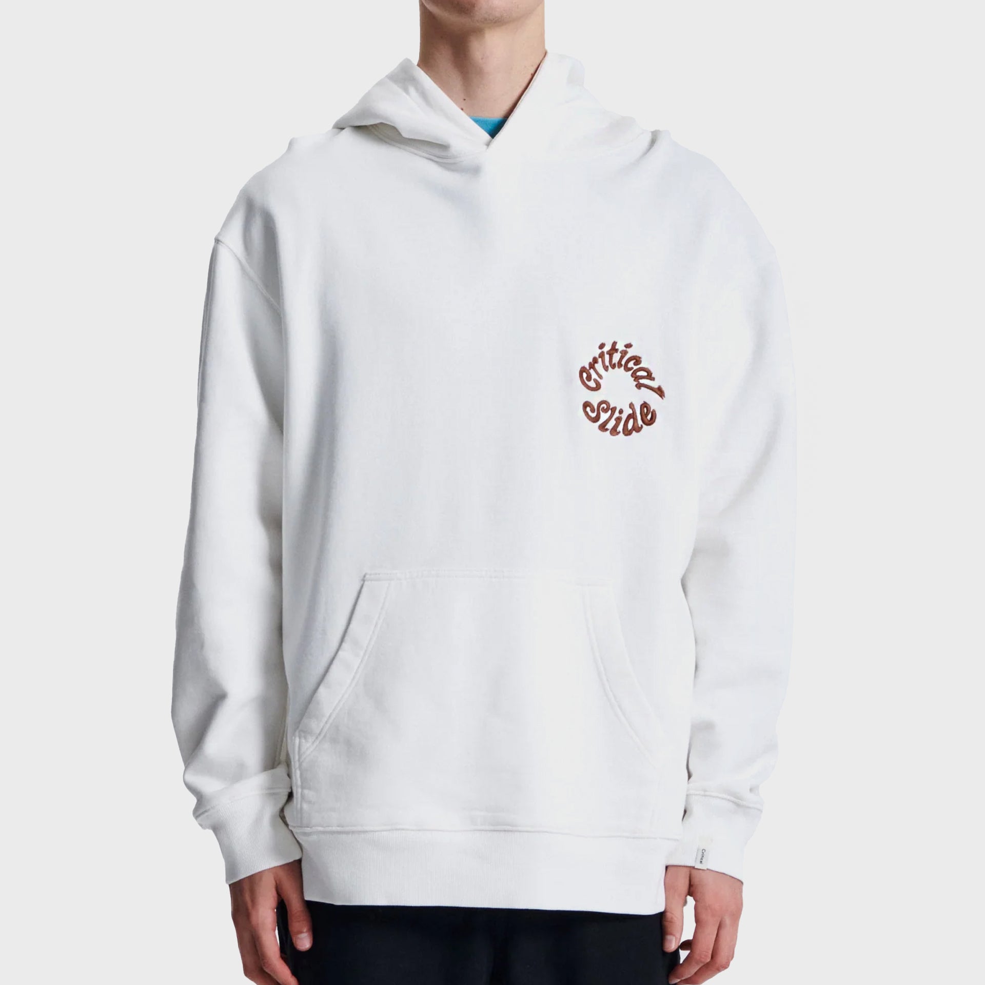 The Critical Slide Society Mens Supply Hoodie - Vintage White - ManGo Surfing