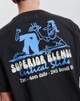 The Critical Slide Society Mens The Blends T-Shirt - Phantom - ManGo Surfing