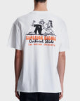 The Critical Slide Society Mens The Blends T-Shirt - Vintage White - ManGo Surfing