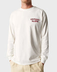 The Critical Slide Society Mens Log Removals Long Sleeve T-Shirt - Vintage White
