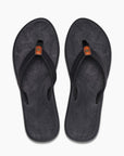 Reef Tides Flip Flops - Black - ManGo Surfing