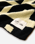Slowtide Upton Plush Knit Throw Blanket - Black