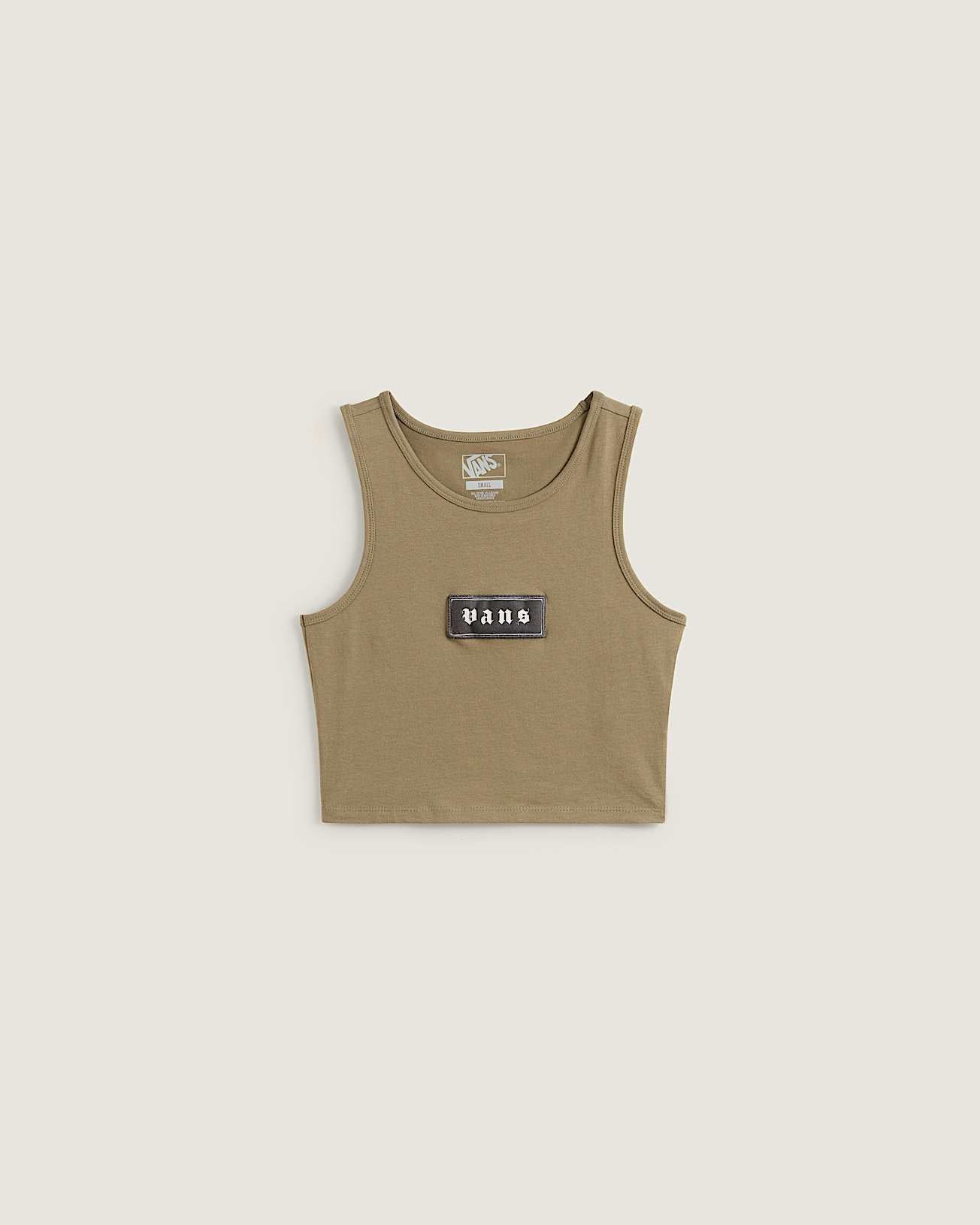 Vans Womens Upworn Fitted Tank - Bay Leaf - ManGo Surfing
