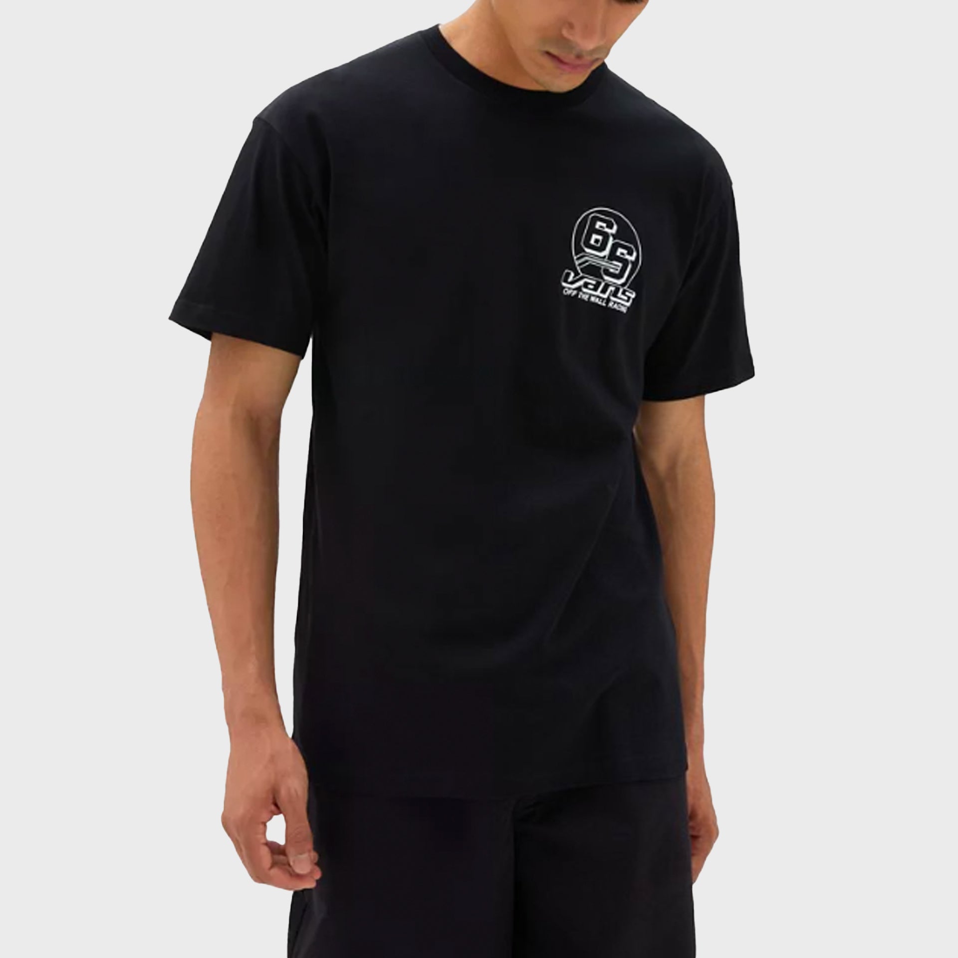 Vans 66 Racing Logo Men's T-Shirt - Black - ManGo Surfing