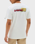 Vans 66 Racing Logo Mens T-Shirt - Marshmallow - ManGo Surfing