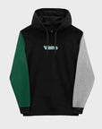 Vans Colorblock Pullover Sweatshirt - Black/Eden Green - ManGo Surfing