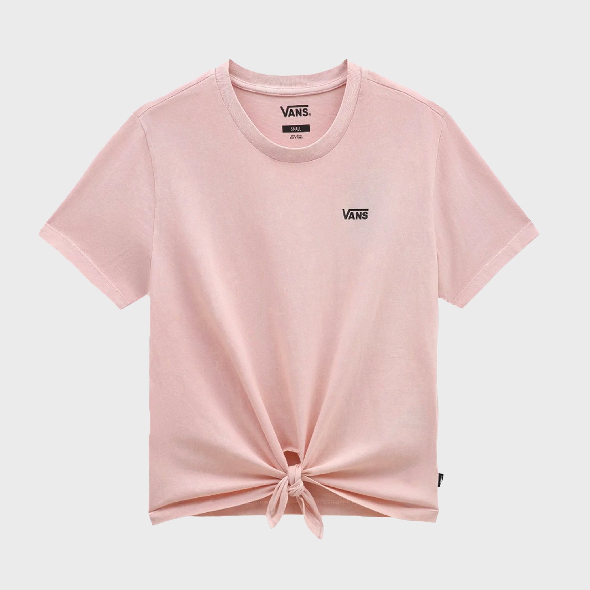 Vans Junior V Wash Knot Women's T-Shirt - Rose Smoke - ManGo Surfing