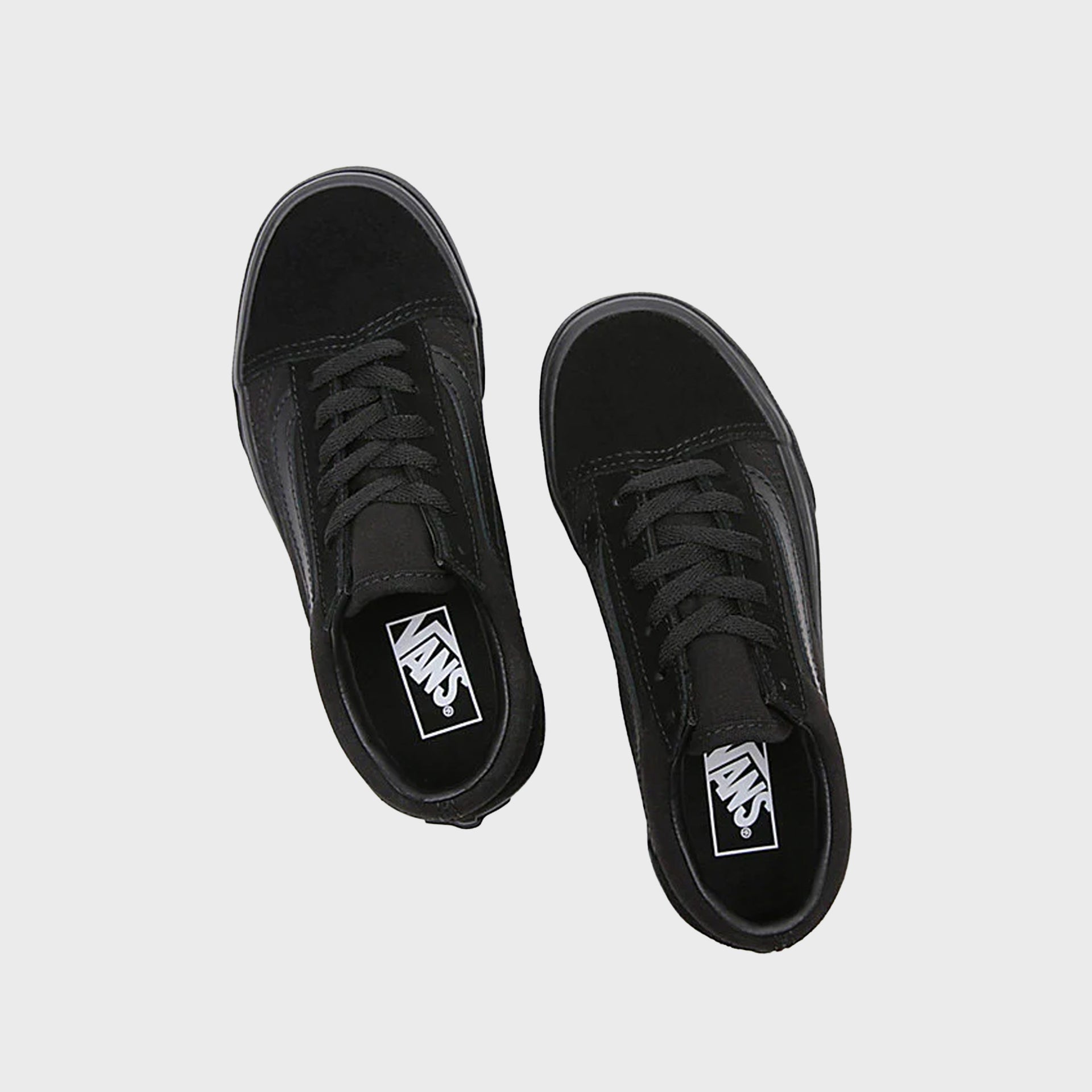 Vans Old Skool Kids Shoes - Black/Black - ManGo Surfing