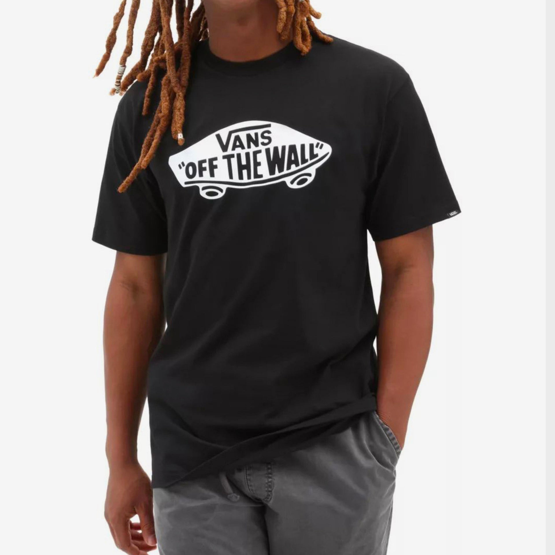 Vans OTW Classic Front Mens T-Shirt - Black/White - ManGo Surfing