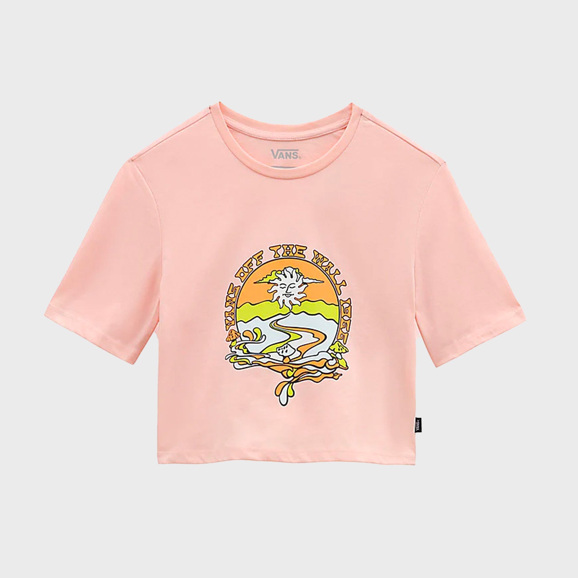 Vans Resort Mix Women's Crop T-Shirt - Tropical Peach - ManGo Surfing