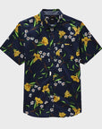 Vans Thompson Button Down Men's Short Sleeve Shirt - Dress Blues - ManGo Surfing