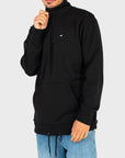 Vans Versa Standard Mens Quarter Zip Sweatshirt - Black - ManGo Surfing