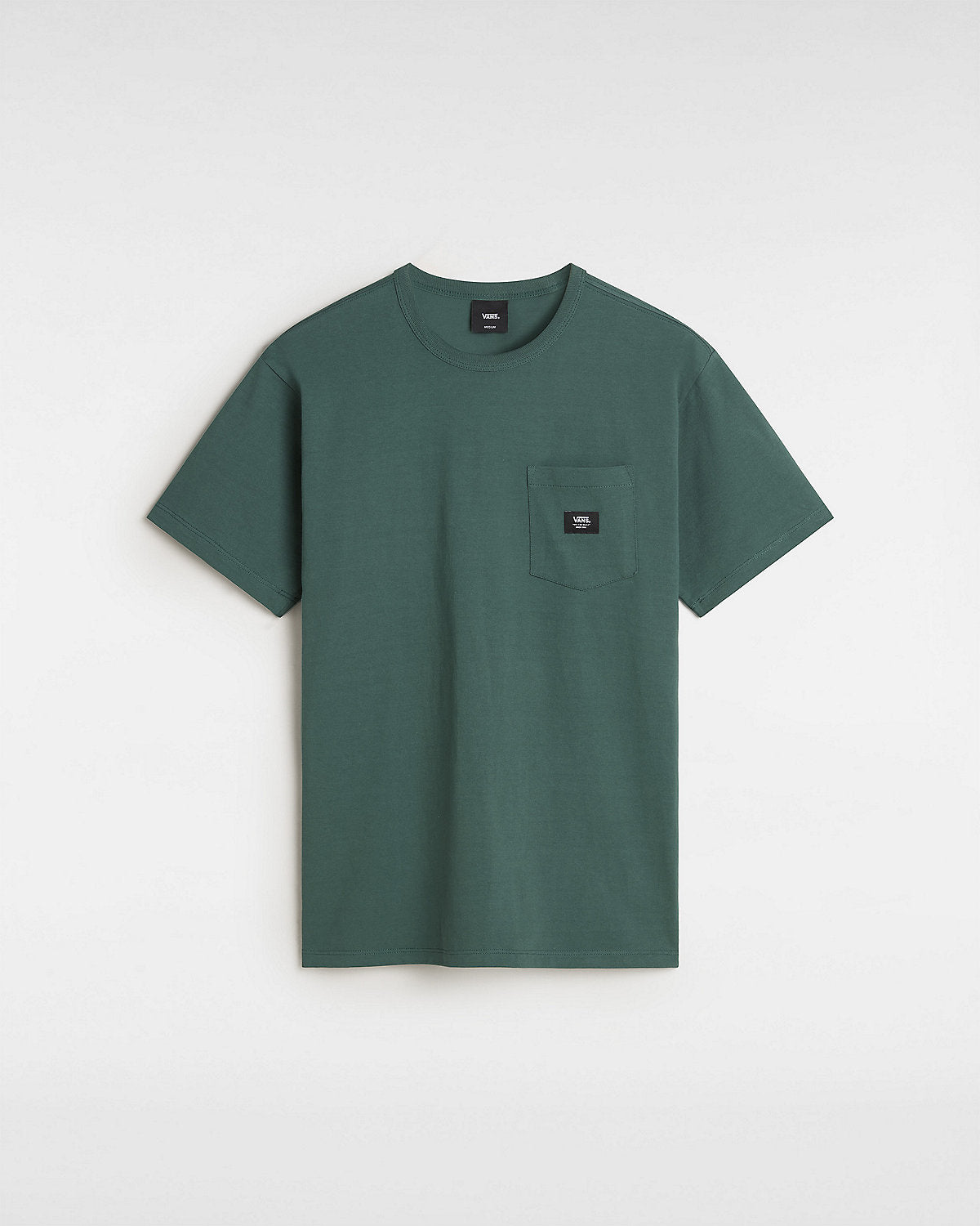 Vans Mens Off The Wall II Pocket T-Shirt - Bistro Green - ManGo Surfing