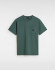 Vans Mens Off The Wall II Pocket T-Shirt - Bistro Green - ManGo Surfing