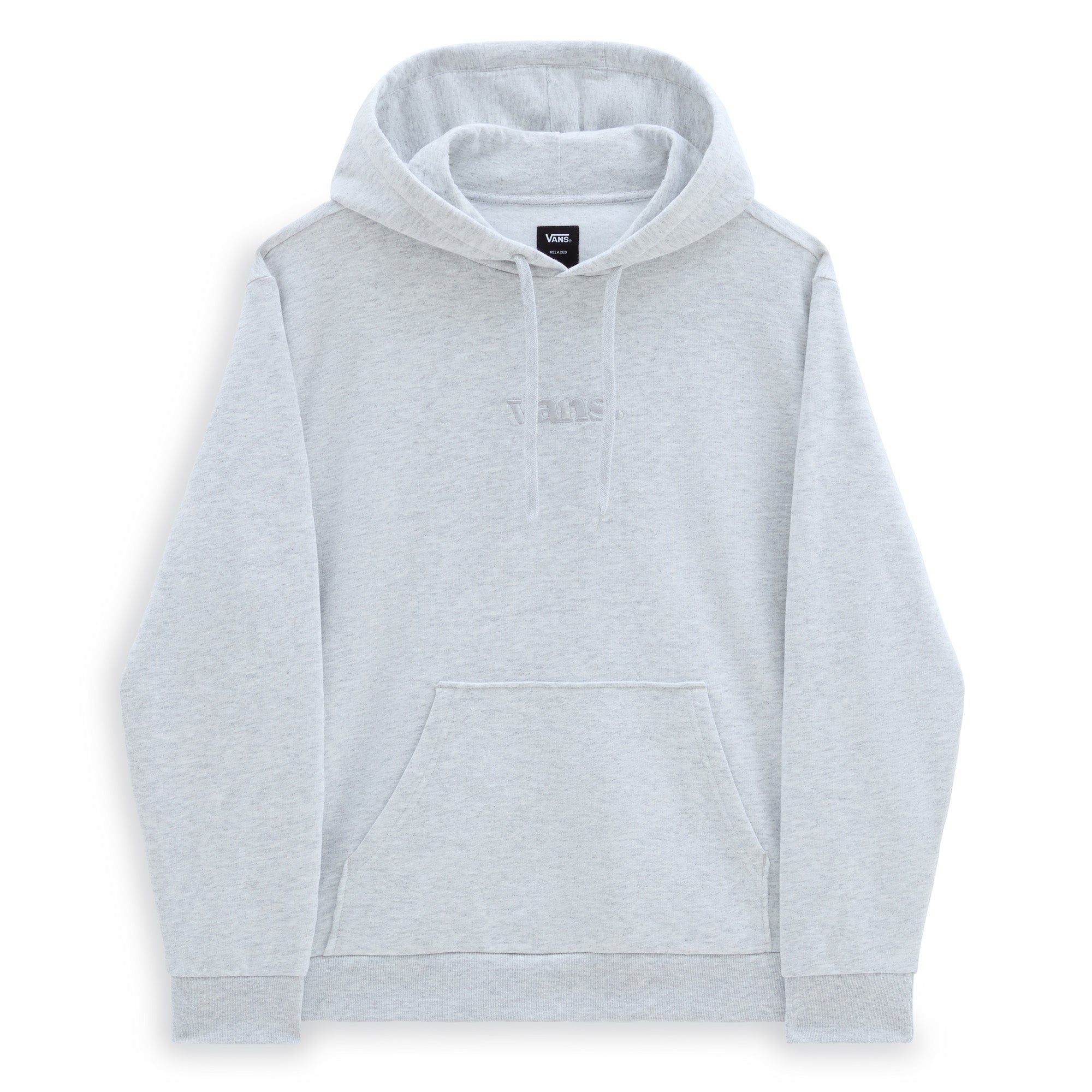 Vans Mens Essential Relaxed Pullover Hoodie - Light Grey Heather - ManGo Surfing