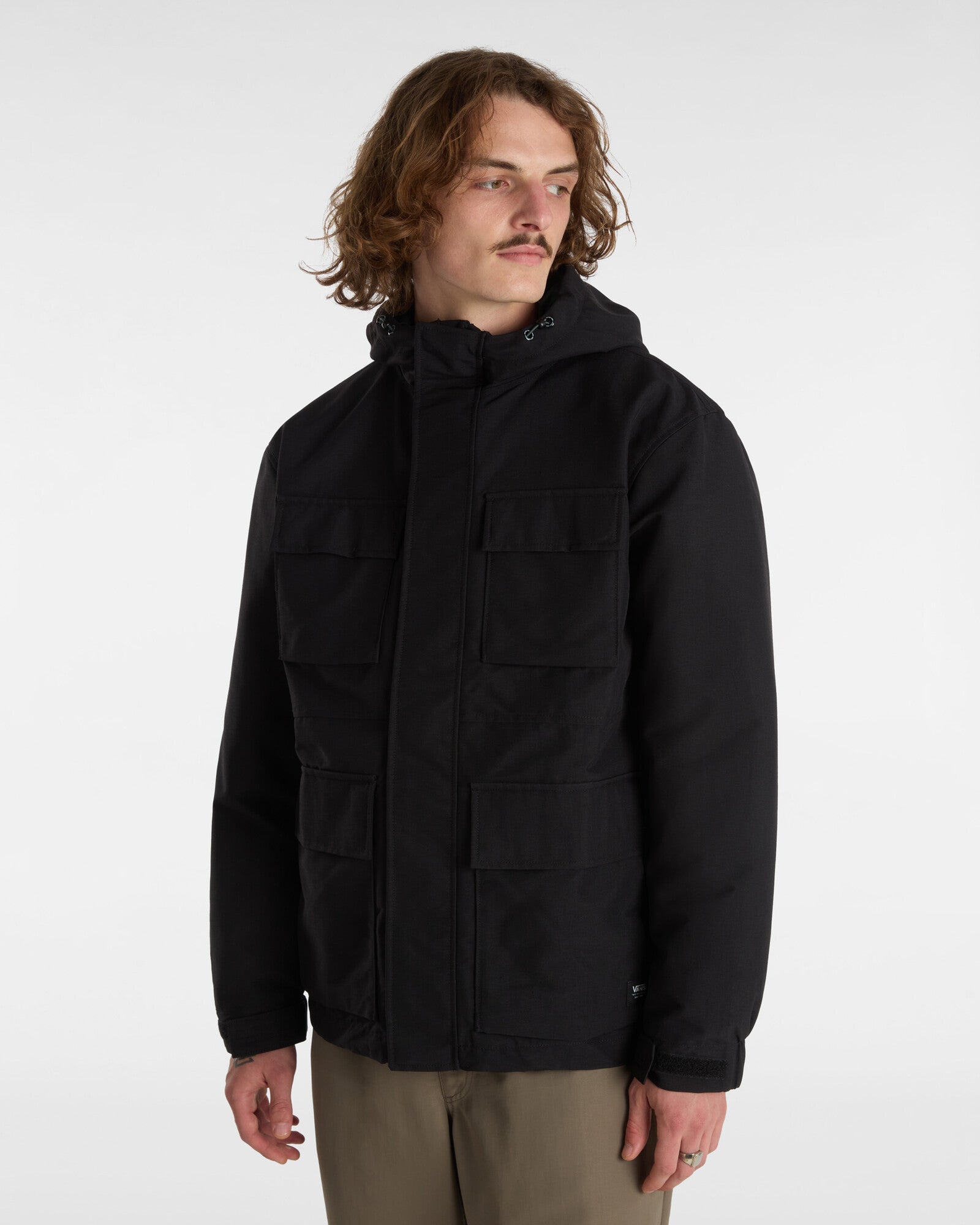 Vans Mens MTE Ward 3-1 Utility Jacket - Black/Green Gables