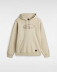 Vans Mens Oval Loose Pullover Hoodie - Oatmeal