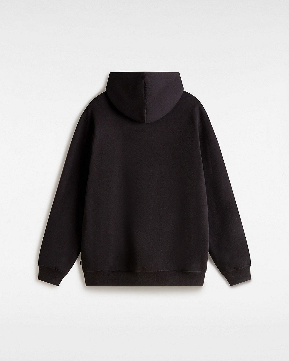 Vans Mens Left Chest Embroidered Logo Pullover Hoodie - Black - ManGo Surfing