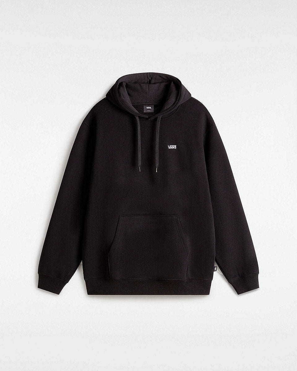 Vans Mens Left Chest Embroidered Logo Pullover Hoodie - Black - ManGo Surfing