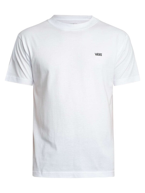 Vans Mens Left Chest Logo T-Shirt - White
