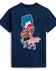 Vans Kids Gum Sole Short Sleeve T-Shirt (2-7 Years) - Dress Blues