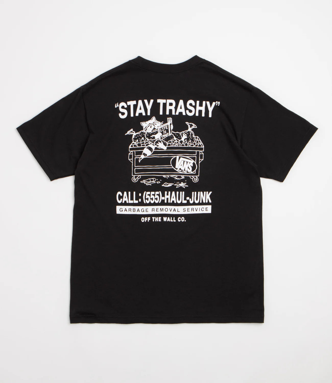Vans Mens Trashy Short Sleeve T-Shirt - Black