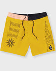 Volcom Mens About Time Liberators 17" Boardshorts - Lemon - ManGo Surfing