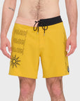 Volcom Mens About Time Liberators 17" Boardshorts - Lemon - ManGo Surfing