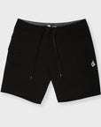 Volcom Mens Lido Solid Mod 18" Boardshort - Black - ManGo Surfing