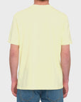 Volcom Mens Stone Blanks T-Shirt - Aurora Yellow - ManGo Surfing