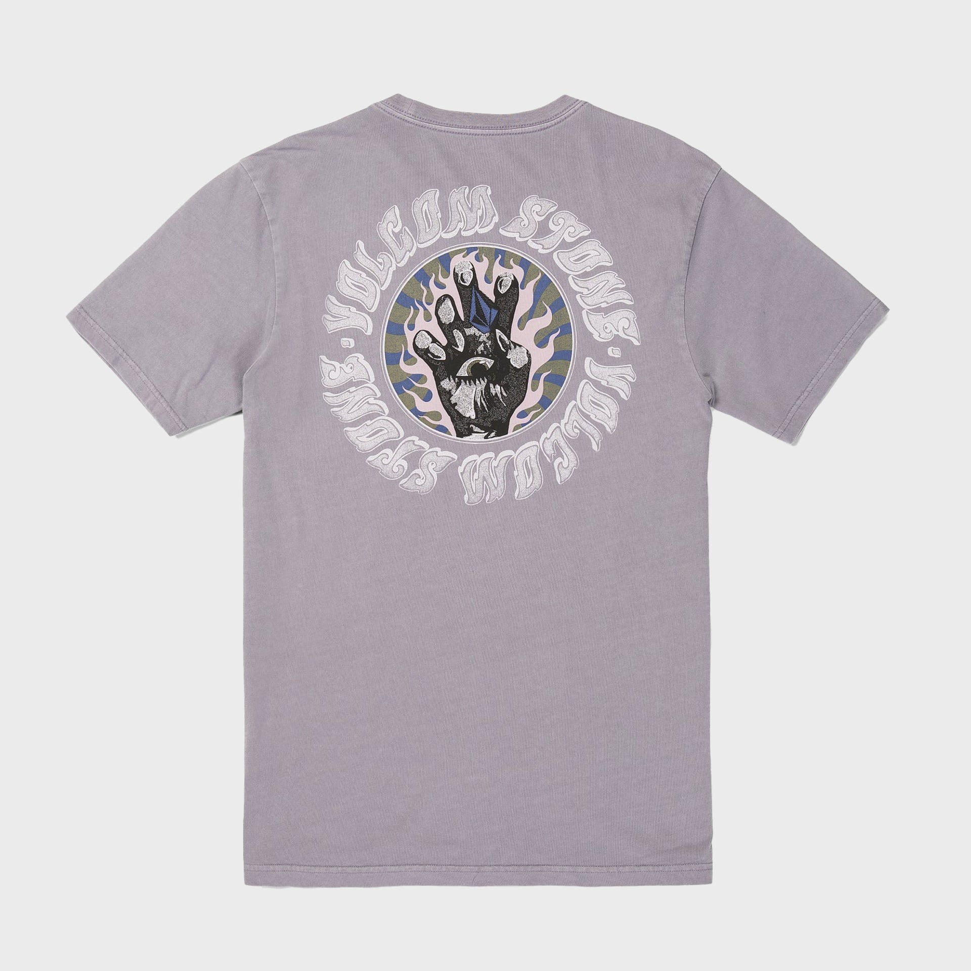 Volcom Mens Stone Oracle T-Shirt - Violet Dusk - ManGo Surfing