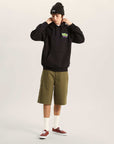 Vans Mens Graff Loose Pullover Hoodie - Black