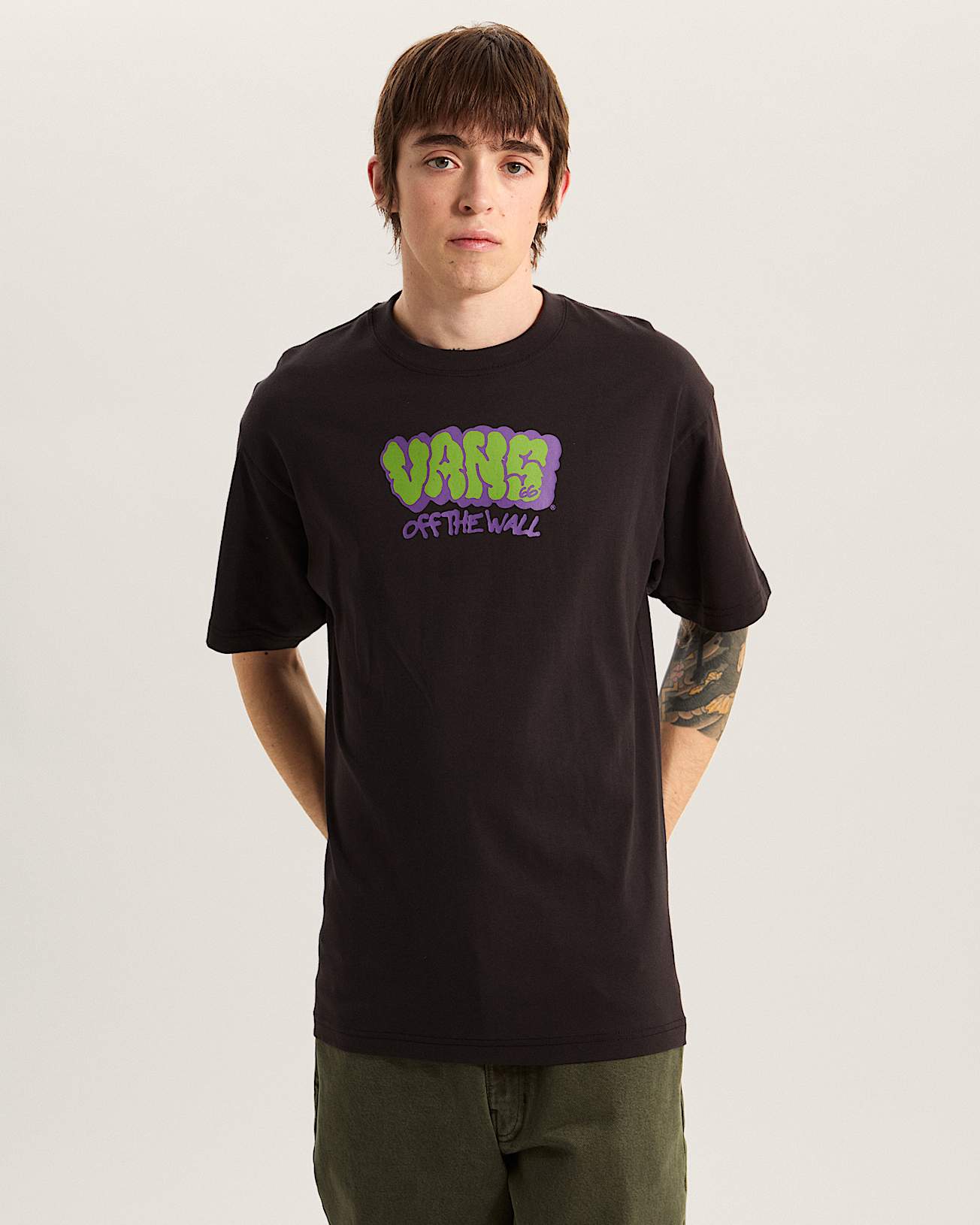 Vans Mens Graff Loose Short Sleeve T-Shirt - Black