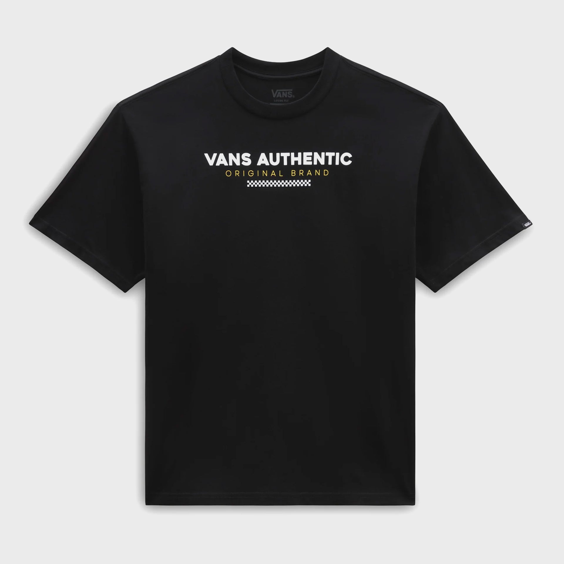 Vans Mens Sport Loose Fit T-Shirt - Black - ManGo Surfing