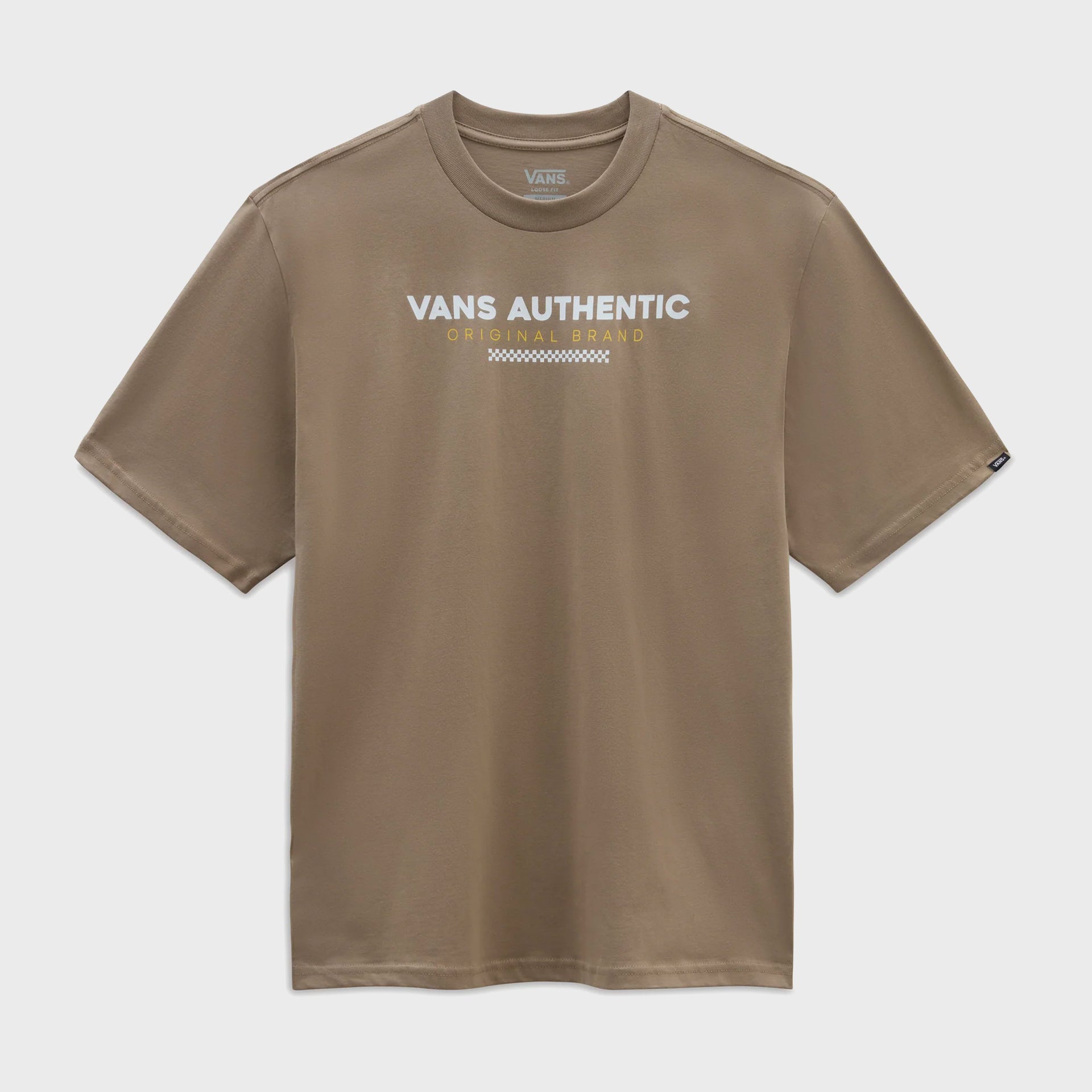 Vans Mens Sport Loose Fit T-Shirt - Desert Taupe - ManGo Surfing