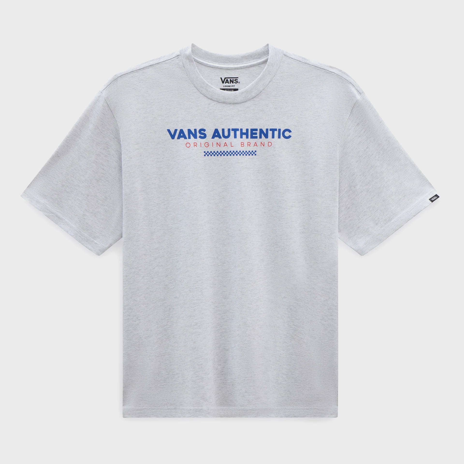 Vans Mens Sport Loose Fit T-Shirt - Light Grey Heather - ManGo Surfing