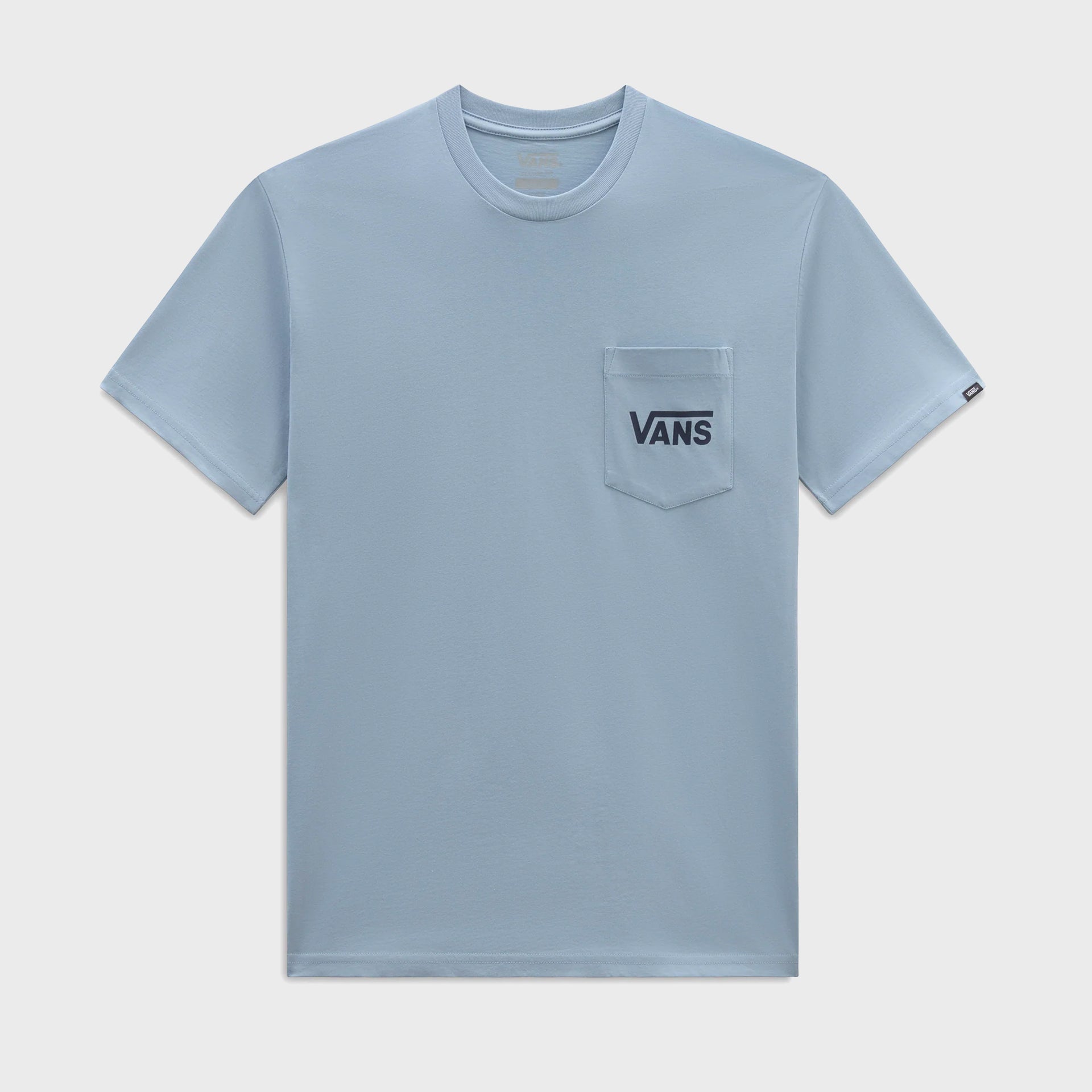 Vans Mens Style 76 Back T-Shirt - Dusty Blue/Dress Blues - ManGo Surfing