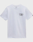 Vans Full Patch Back Mens T-Shirt - White/Black