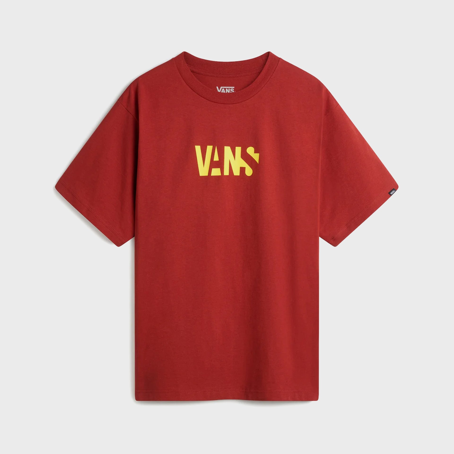 Vans Mens Sombra Loose T-Shirt - Red Ochre - ManGo Surfing