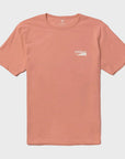 Vissla Mens Big Sky Organic T-Shirt - Papaya - ManGo Surfing