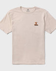Vissla Mens Hardware Organic T-Shirt - Bone - ManGo Surfing