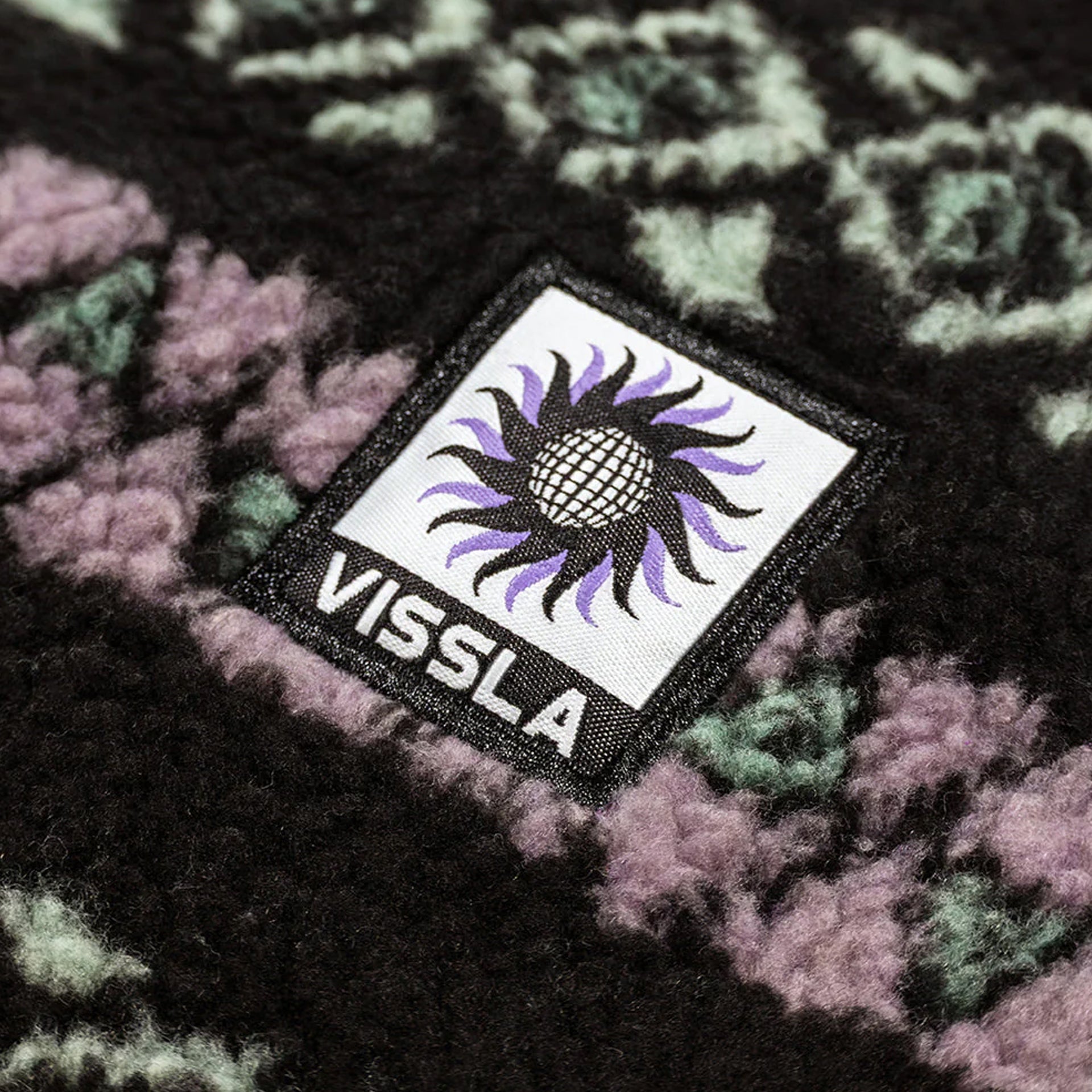Vissla Hiking Ice Sherpa II Fleece Jacket - Black