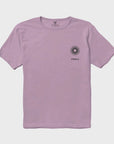 Vissla Hula Hands Organic T-Shirt - Plum - ManGo Surfing