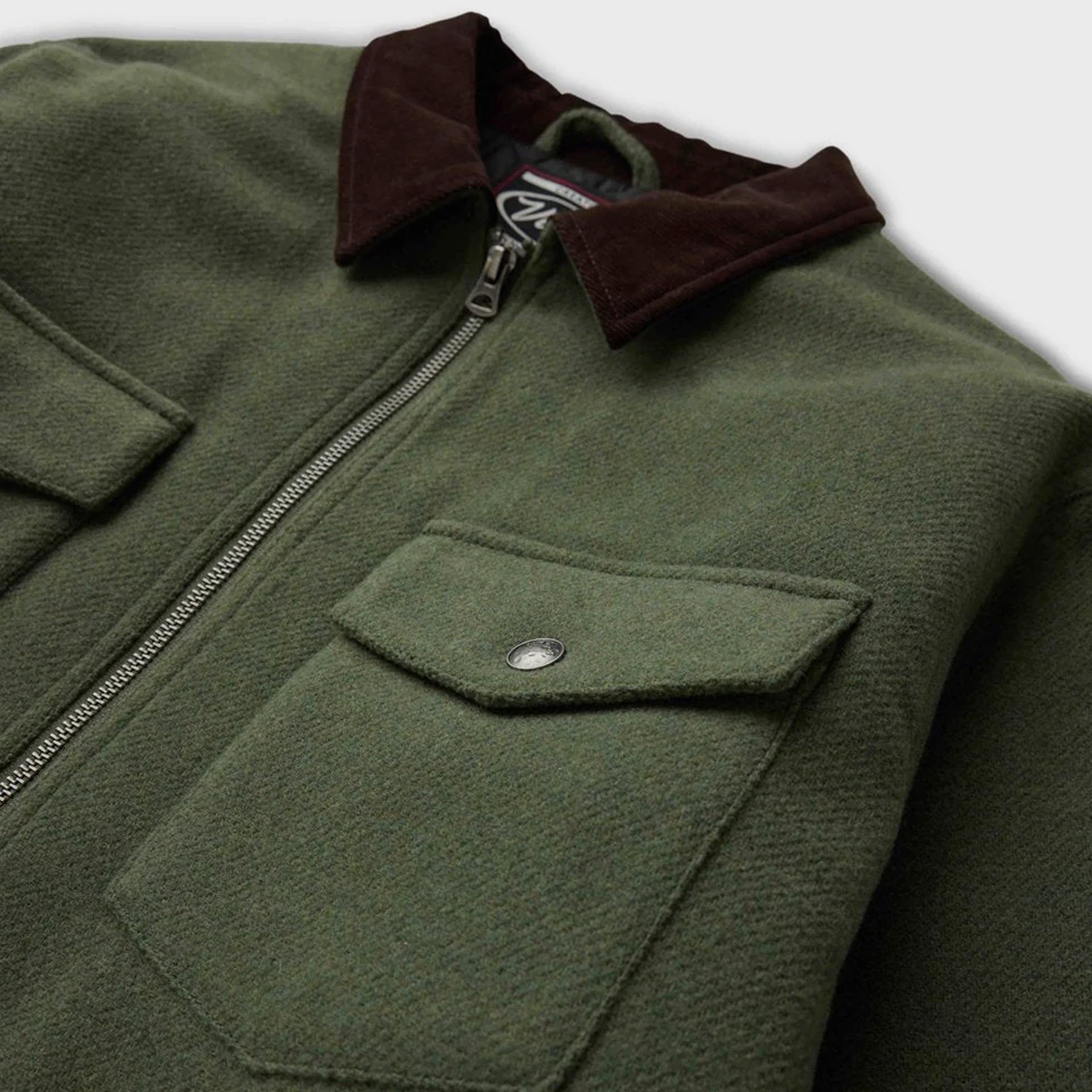 Vissla Mens Buffalo Jacket - Vintage Green