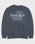 Vissla Mens Sunchasers Crew Fleece Sweatshirt - Phantom - ManGo Surfing