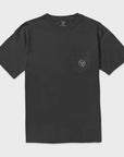 Vissla Mens Super Wolf Premium Pocket T-Shirt - Black