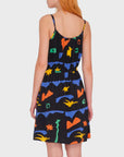 Volcom Womens Arthur Longo Cami Dress - Black - ManGo Surfing