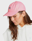 Volcom Womens Circle Stone Dad Cap - One Size - Light Peony - ManGo Surfing