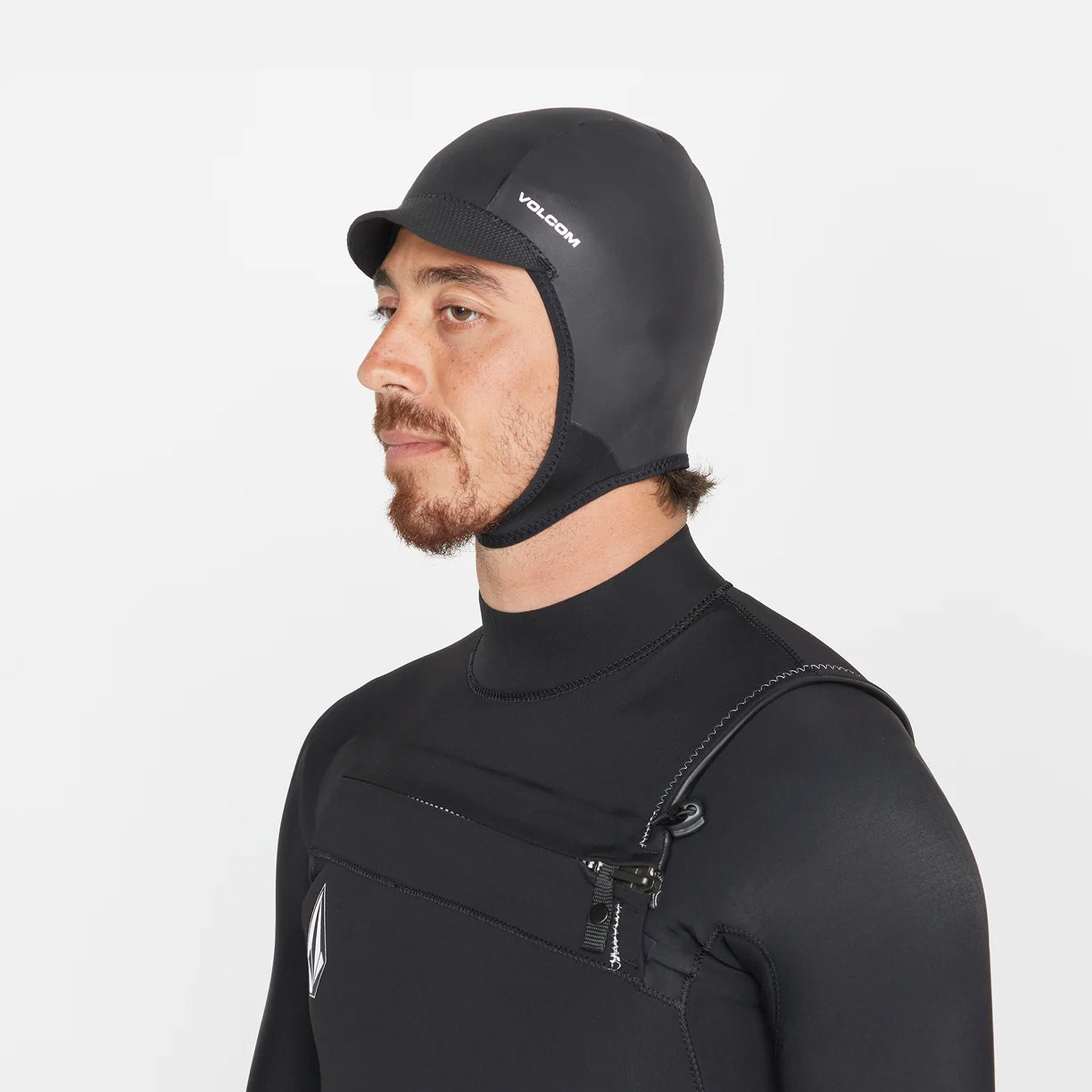 Volcom Mens 2/5mm Pullover Hood - Black - ManGo Surfing