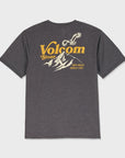Volcom Mens Back Country T-Shirt - Heather Black - ManGo Surfing